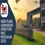 IISER Pune Admission Open For MSc Program 2025
